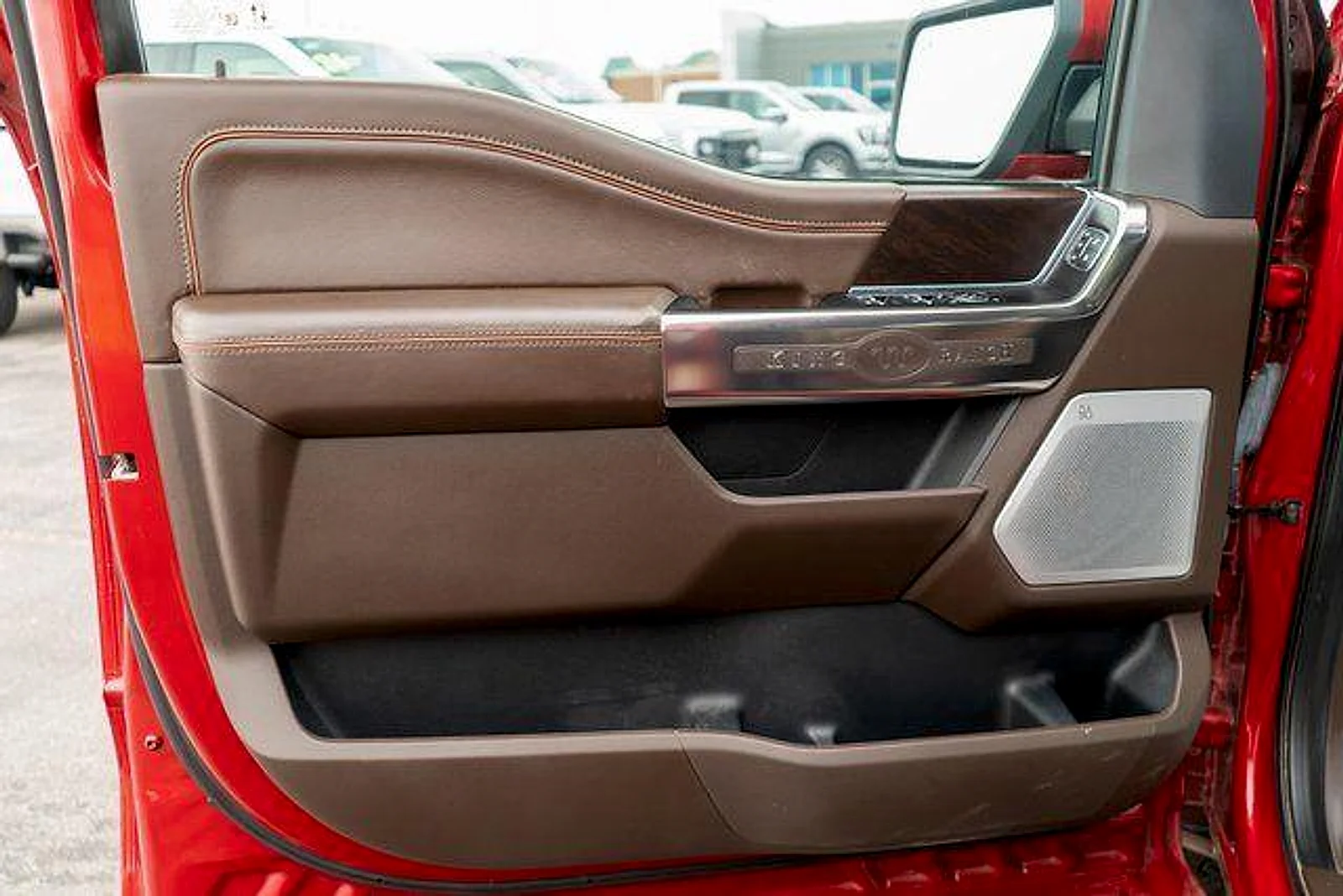 Used 2023 Rapid Red Metallic Tinted Clearcoat Ford King Ranch image 17