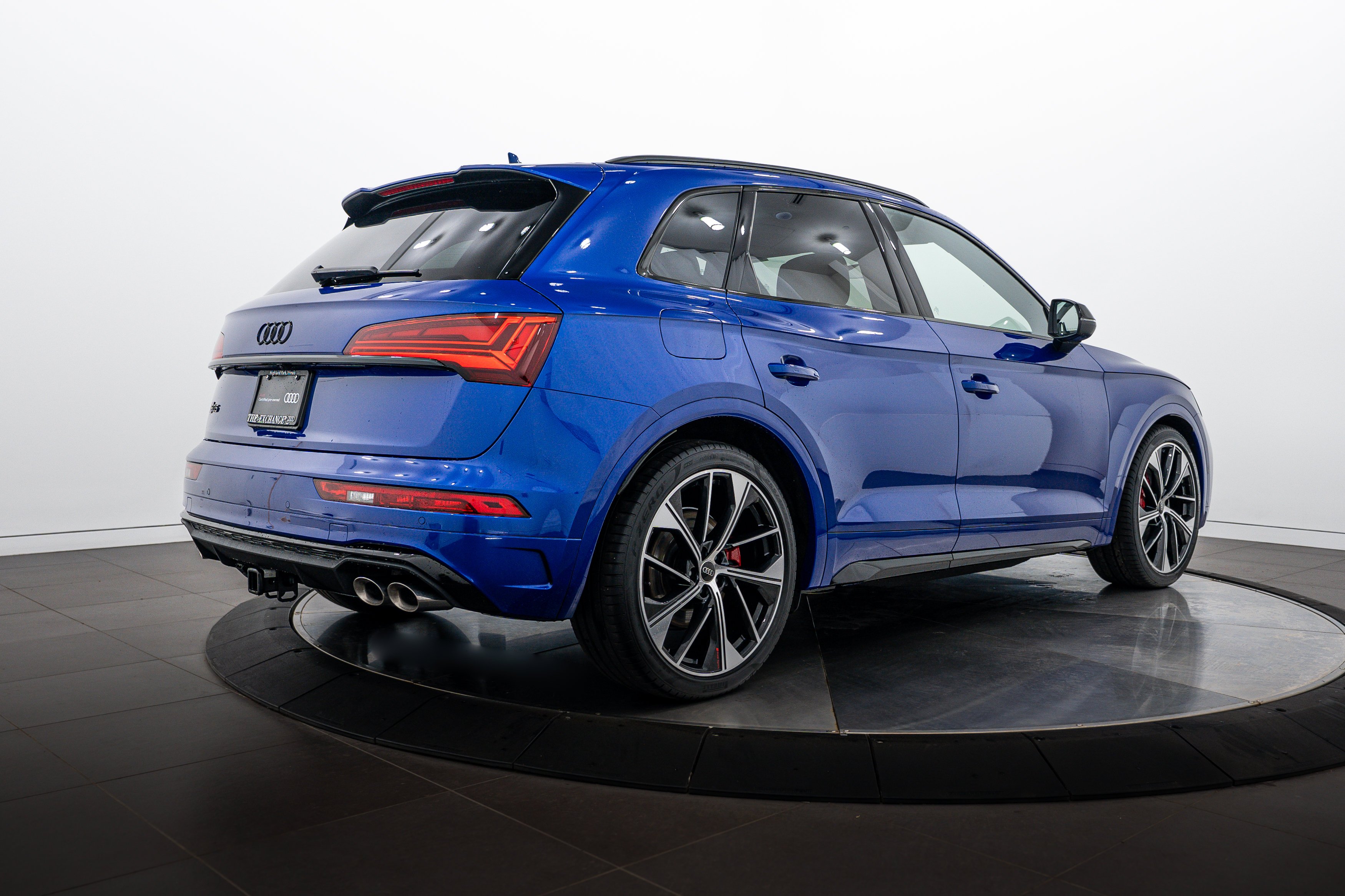 Certified Used 2024 Ultra Blue Metallic Audi Premium Plus image 4