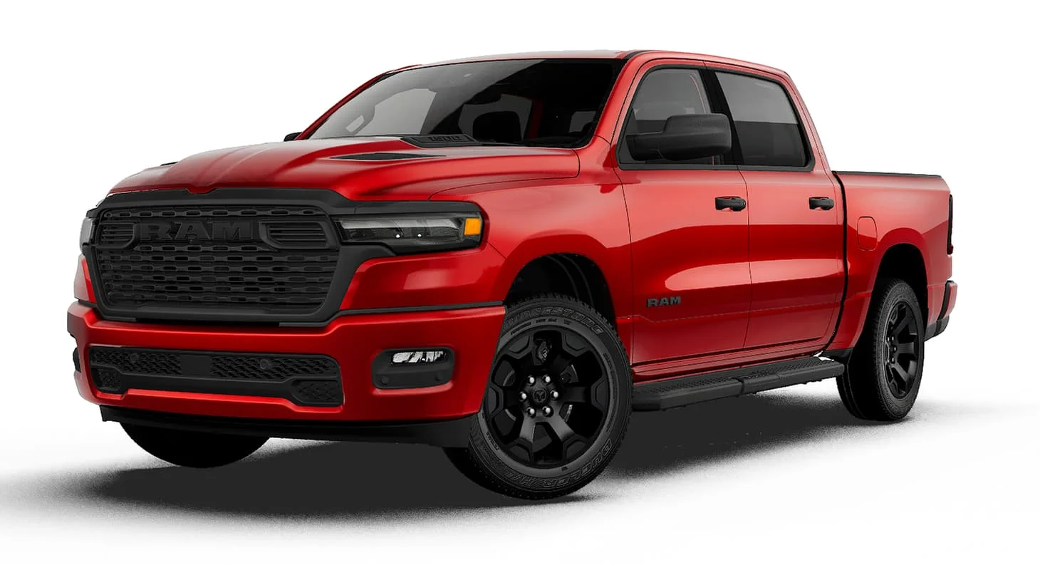 New 2027 Molten Red Pearl-Coat Exterior Paint RAM Express image 1