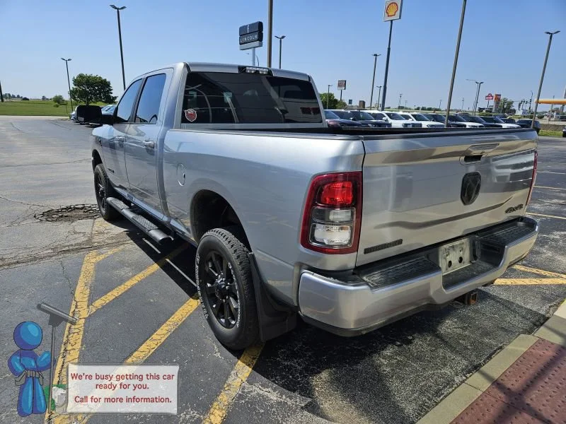 Used 2021 Billet Silver Metallic Clearcoat Ram Big Horn image 3