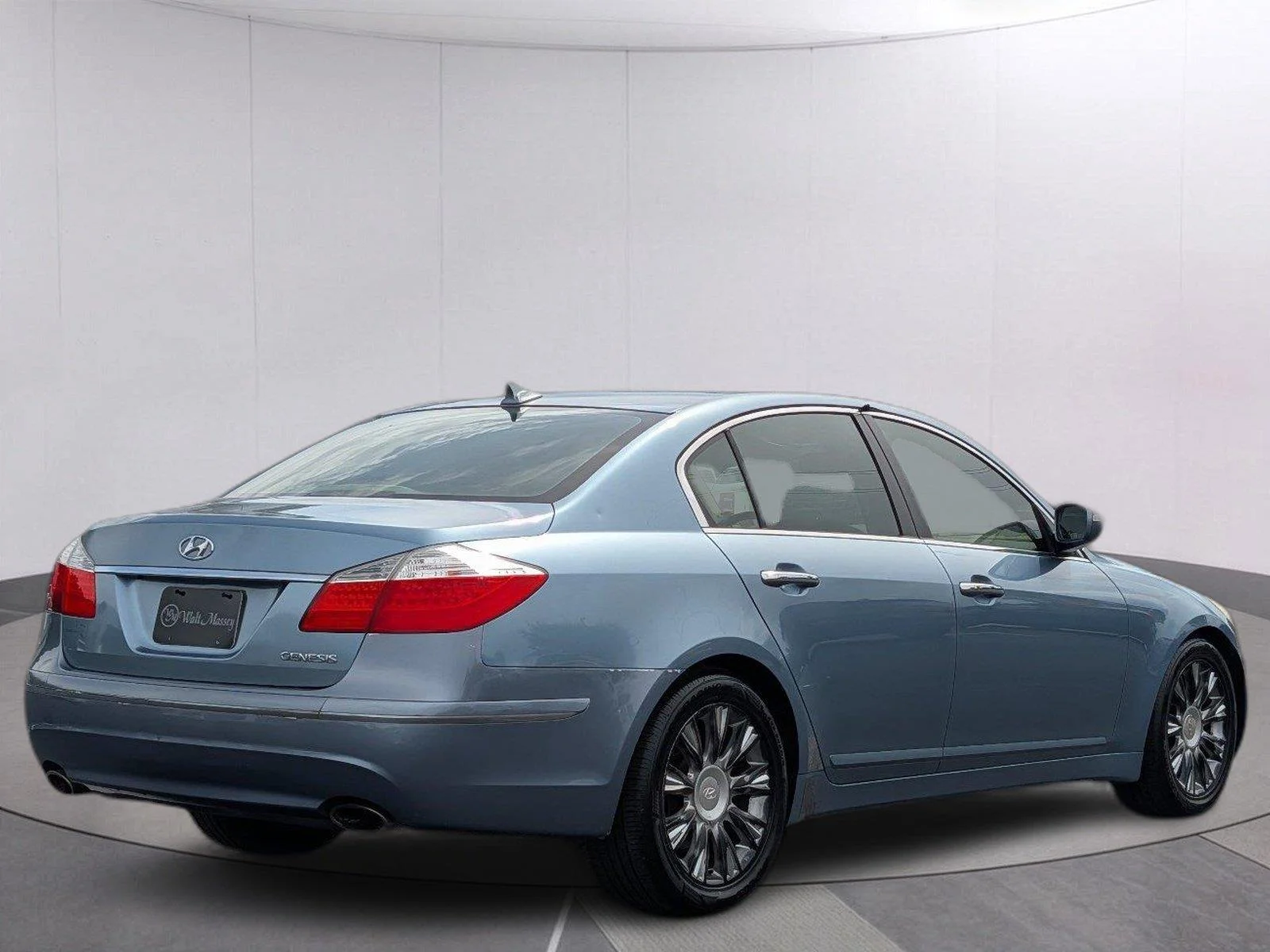 Used 2009 Sterling Blue Metallic Hyundai 3.8L image 5