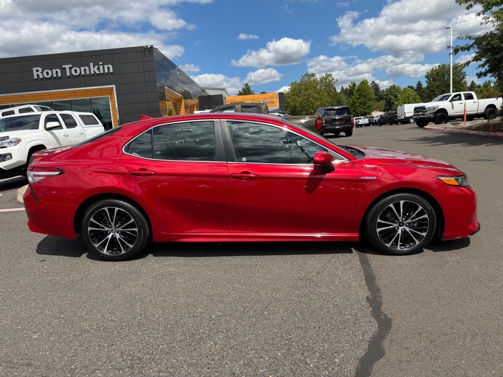 Used 2020 Red Toyota SE image 8