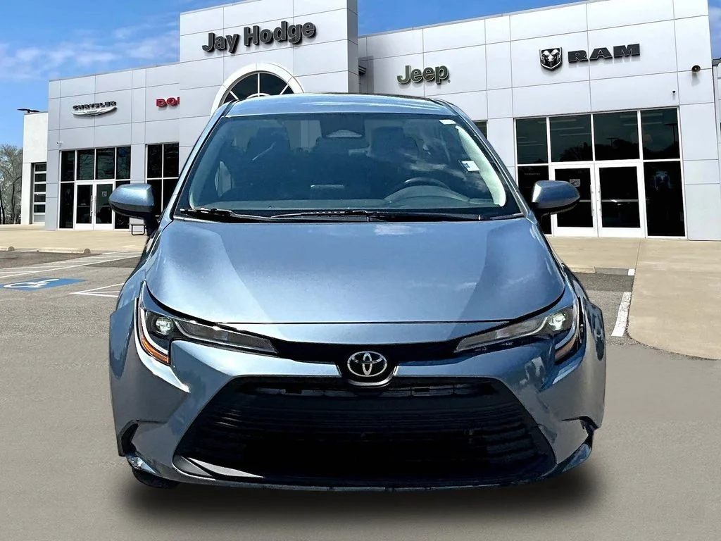 Used 2023 Blue Toyota LE image 2