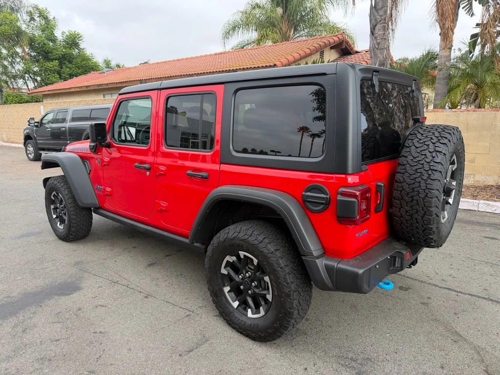 Used 2025 Red Jeep Rubicon 4xe image 10