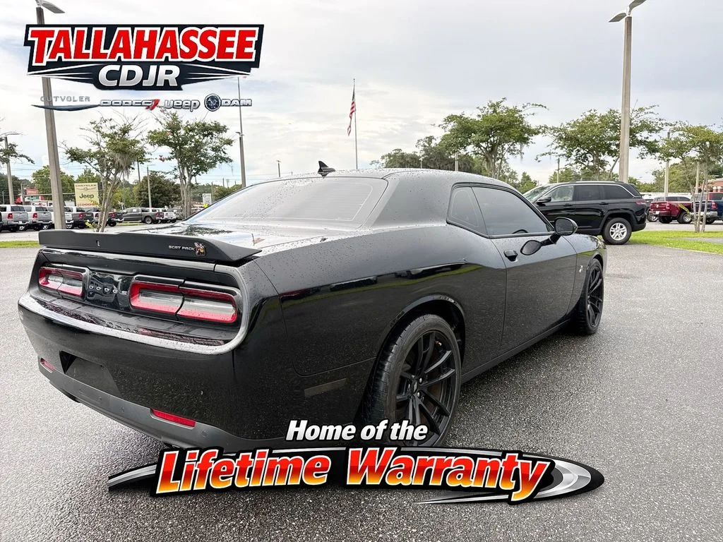 Used 2022 Pitch Black Clearcoat Dodge R/T Scat Pack image 3