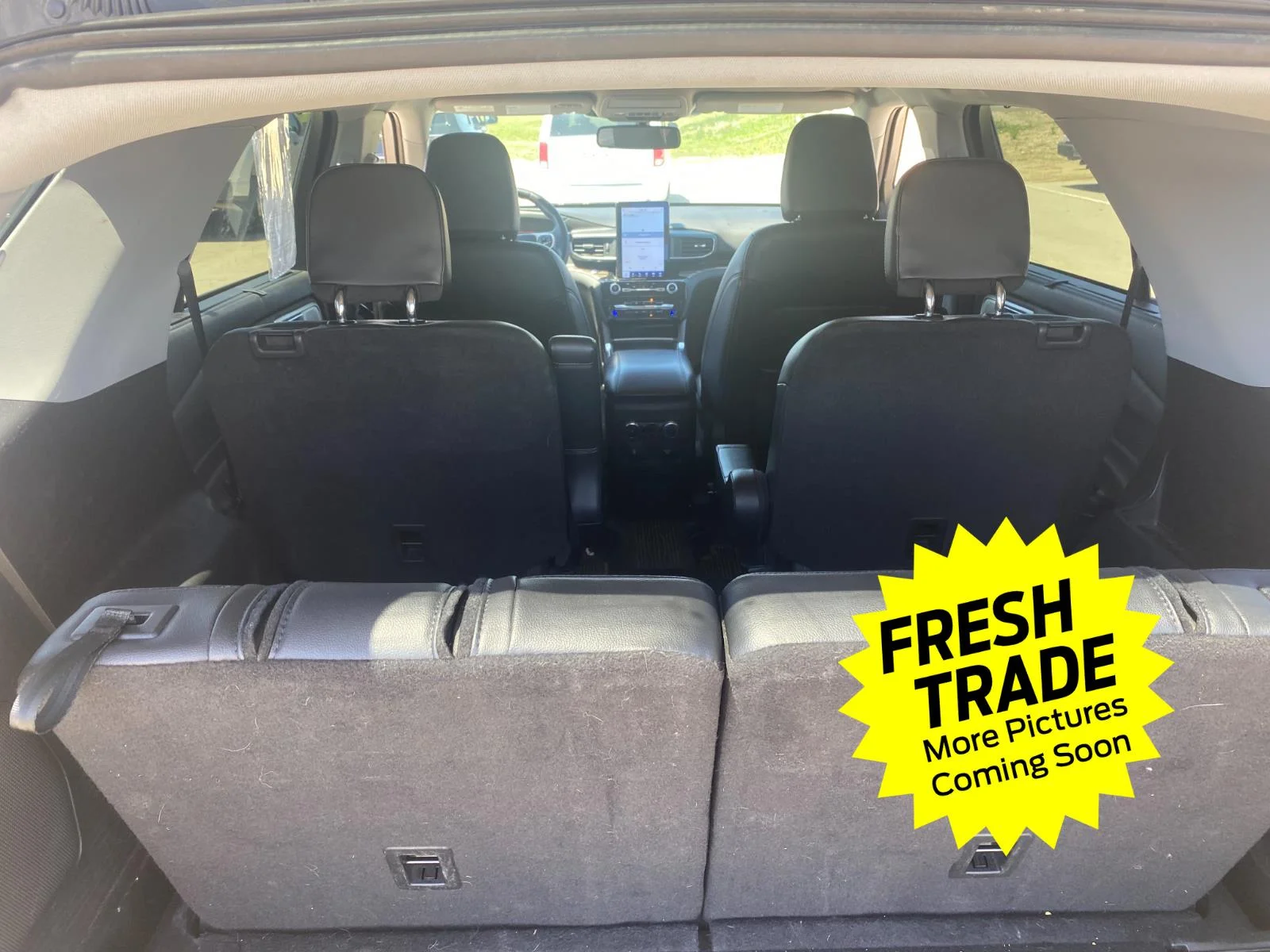 Used 2023 Star White Metallic Tri-Coat Ford Limited image 7
