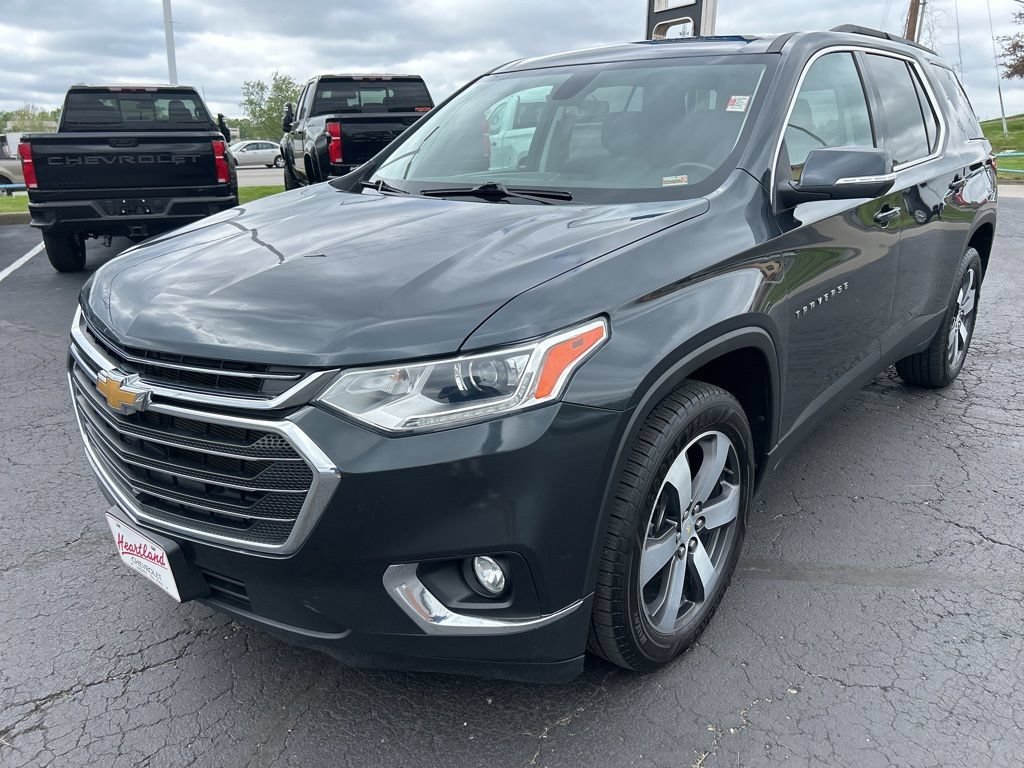 Used 2021 Graphite Metallic Chevrolet LT Leather image 17