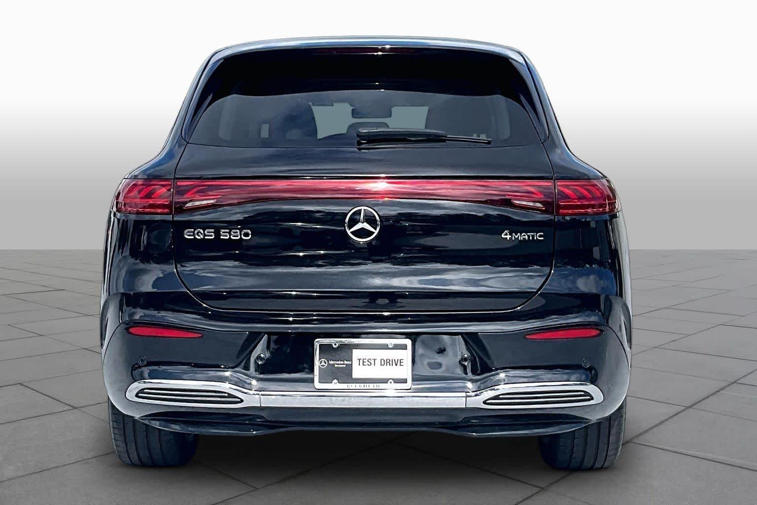 Used 2023 Obsidian Black Metallic Mercedes-Benz EQS 580 image 4