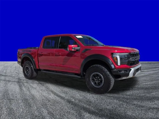 Certified Used 2025 Red Metallic Ford Raptor image 2