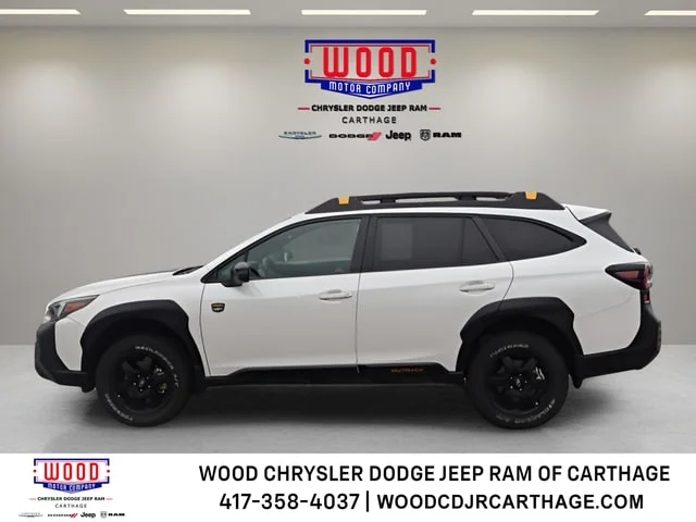 Used 2024 Crystal White Pearl Subaru Wilderness image 6