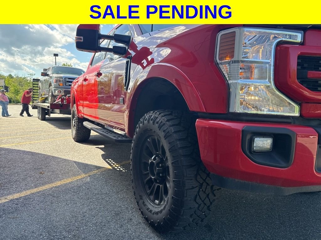 Used 2022 Red Ford Lariat image 8