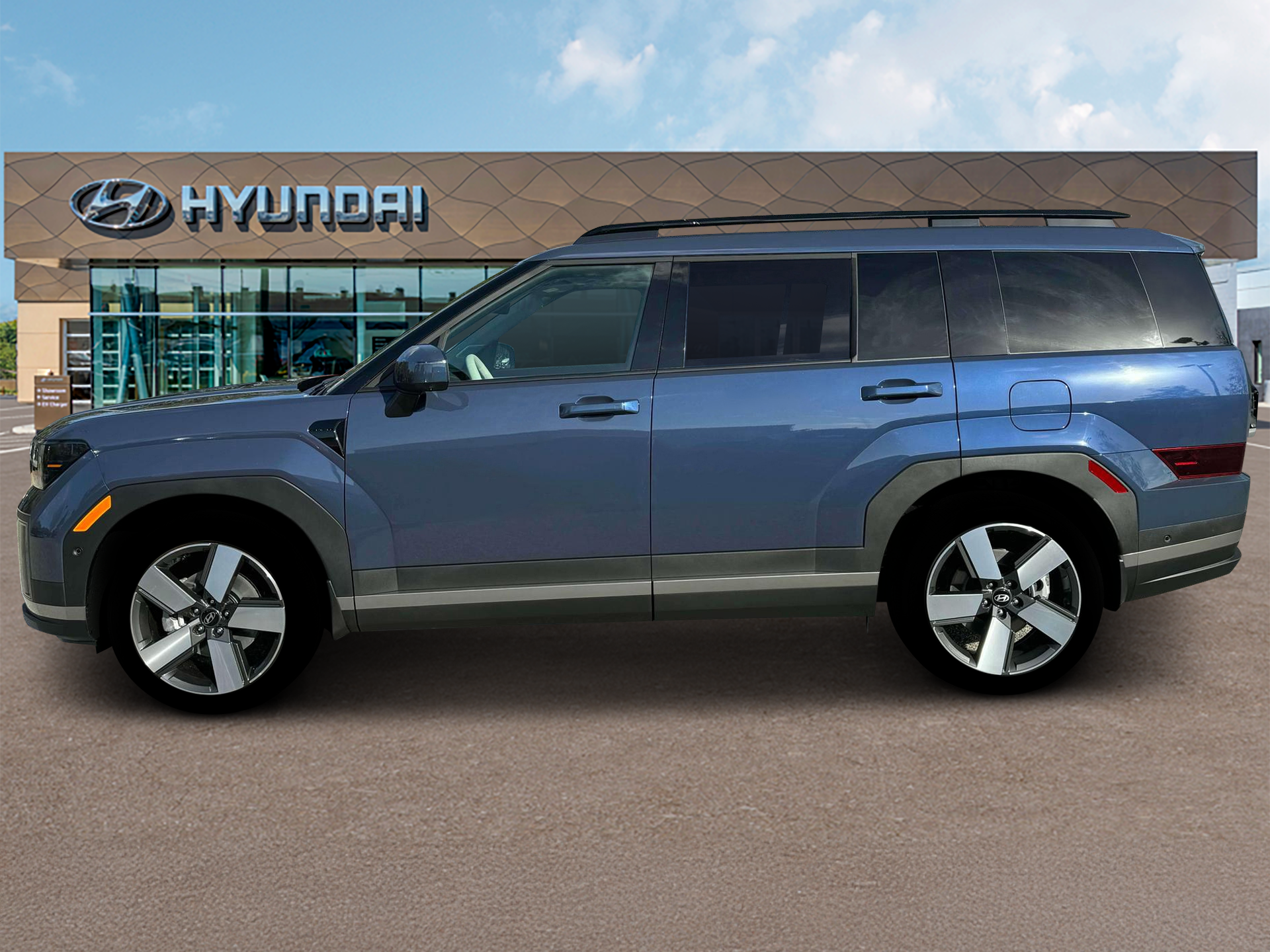 New 2026 Atlantis Blue Hyundai Limited image 3