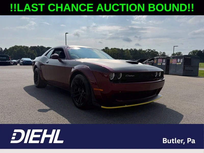 Used 2023 Red Dodge R/T Scat Pack Widebody image 1