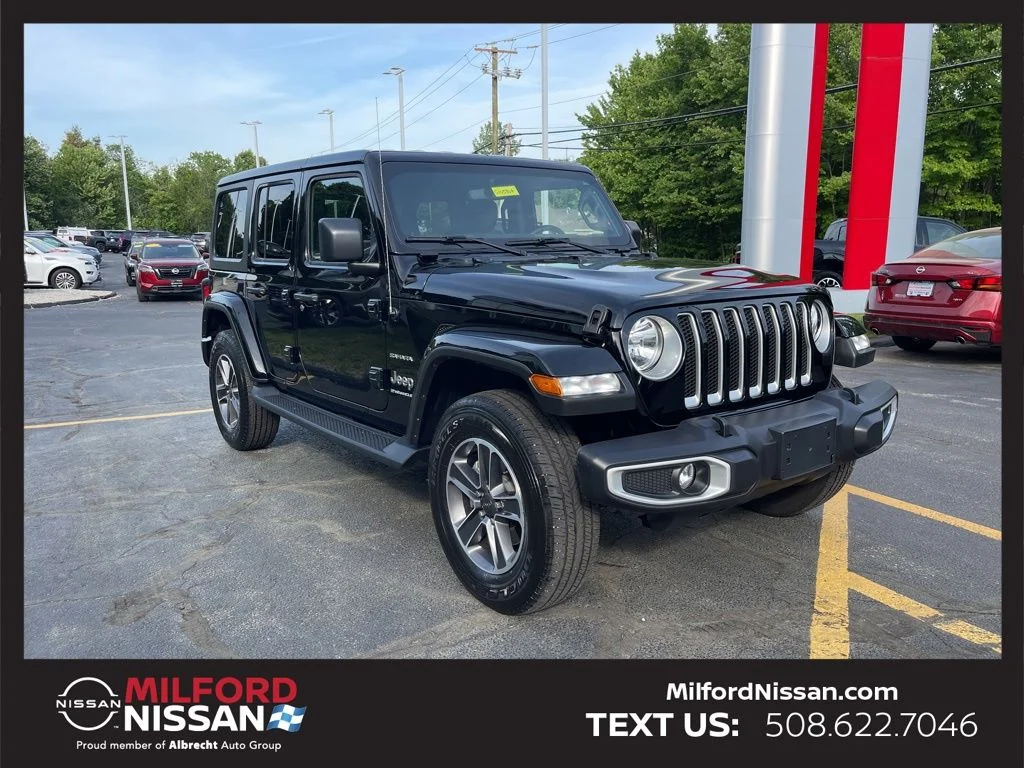Used 2023 Black Jeep Sahara image 8