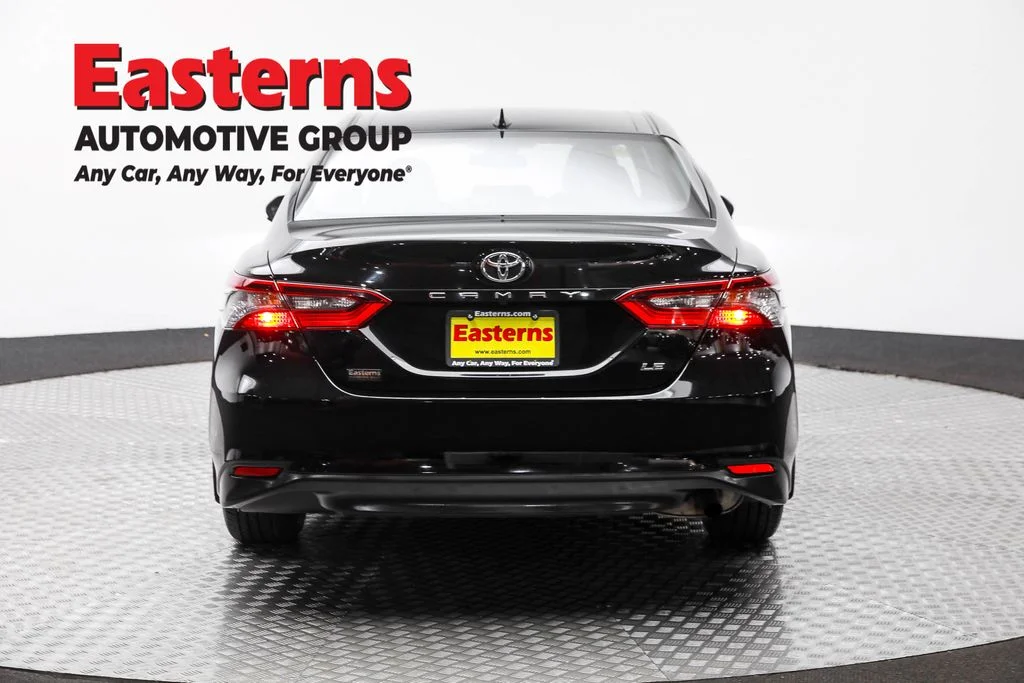 Used 2021 Black Toyota LE image 6