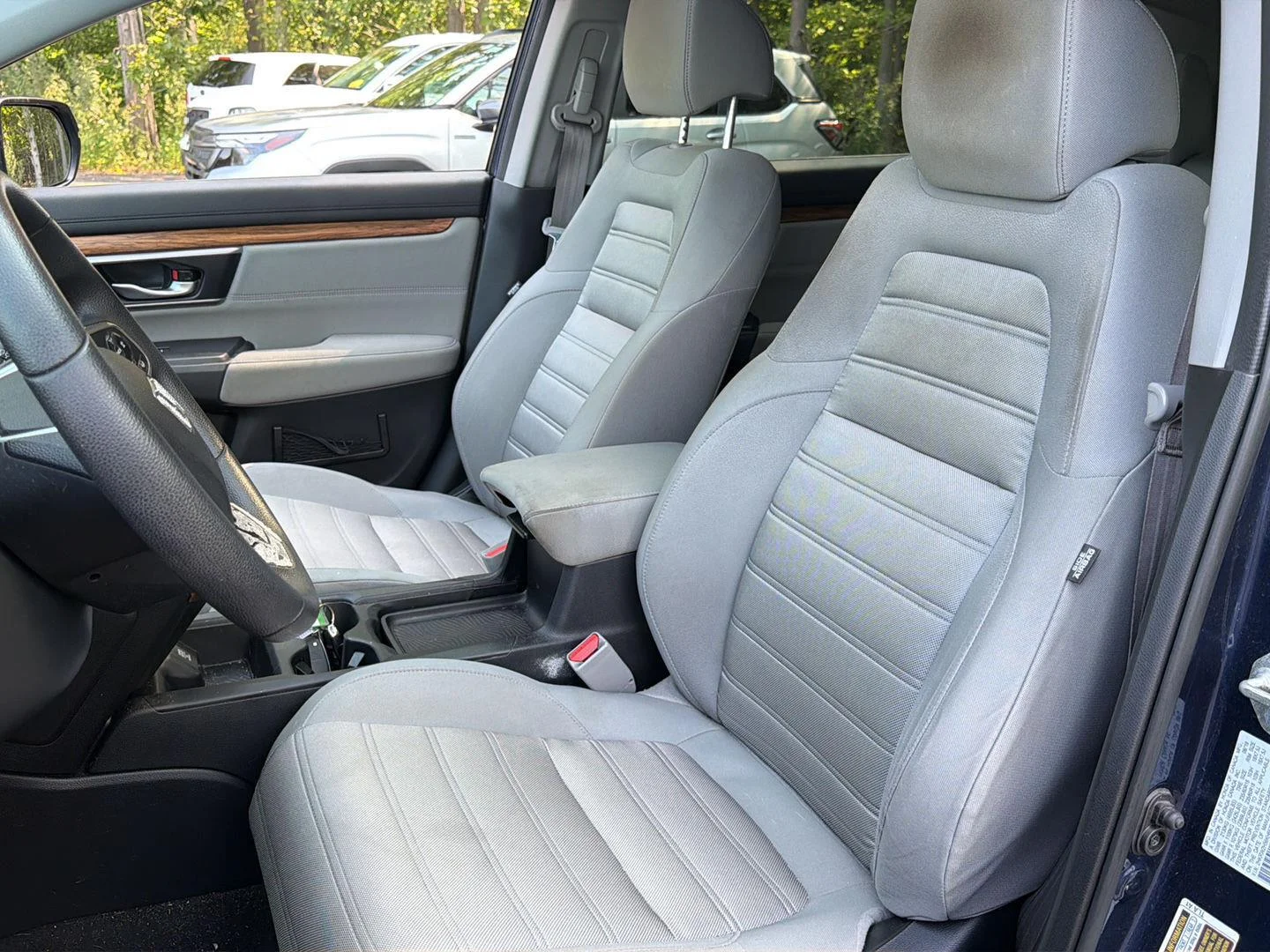 Used 2019 Obsidian Blue Pearl Honda EX image 14