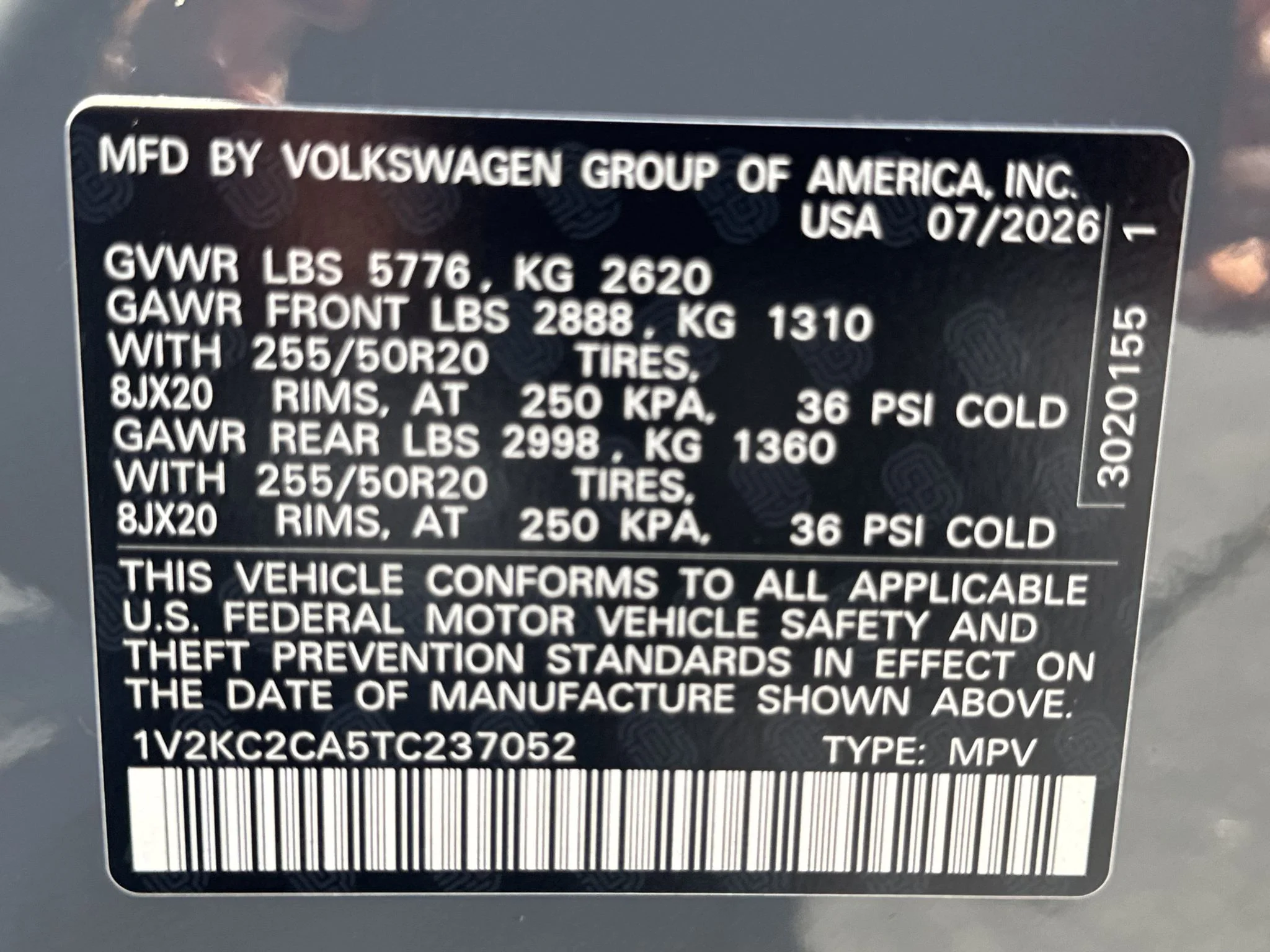 New 2026 Pure Gray Volkswagen 2.0T SE w/Technology image 35