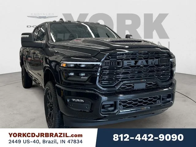 New 2026 Diamond Black Crystal Pearl-Coat Exterior Paint RAM Laramie image 7
