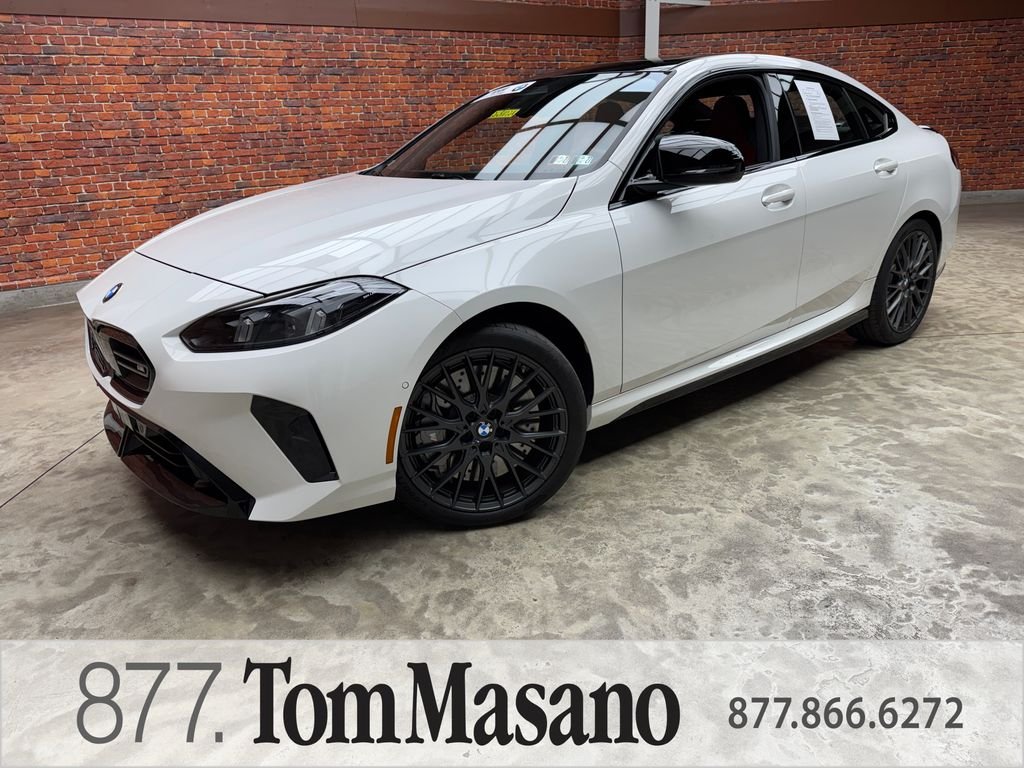 Certified Used 2025 White BMW M235i xDrive image 1
