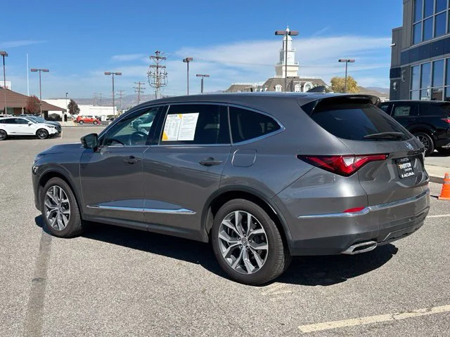 Certified Used 2022 Liquid Carbon Metallic Acura SH-AWD TECH image 9