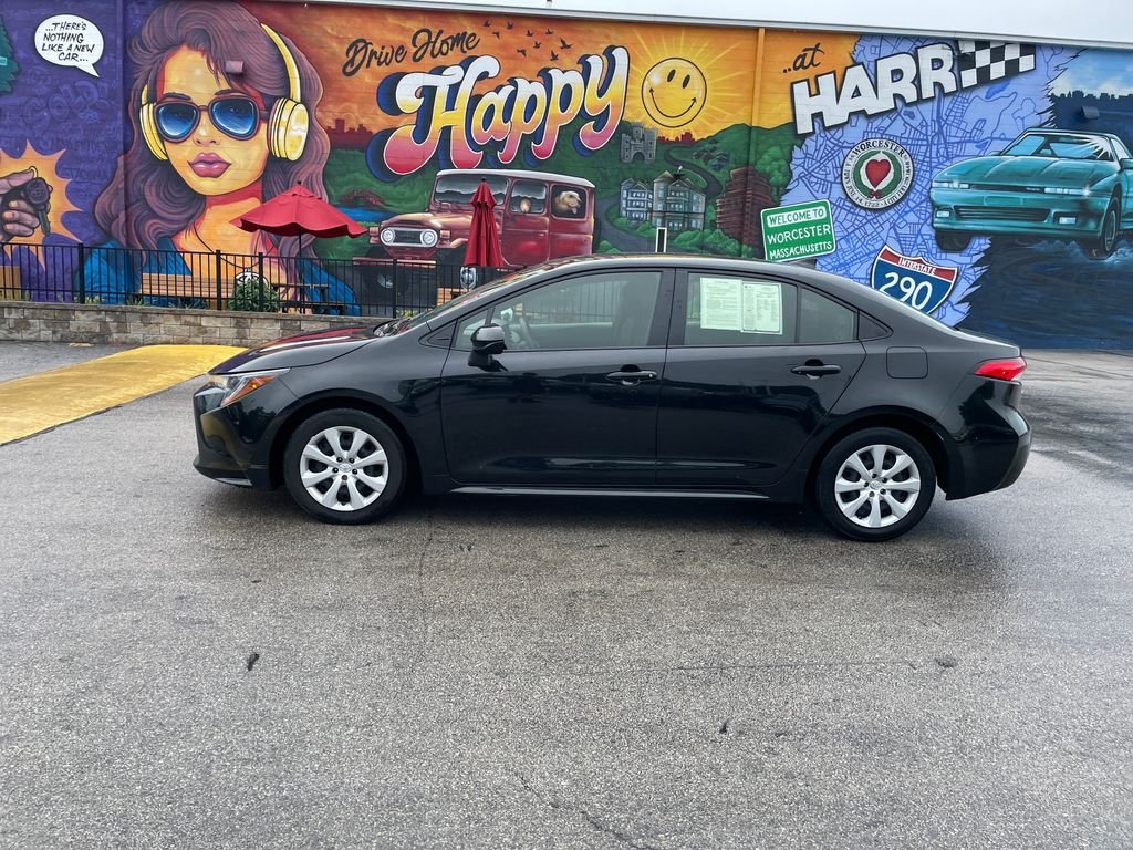 Used 2022 Black Toyota LE image 2