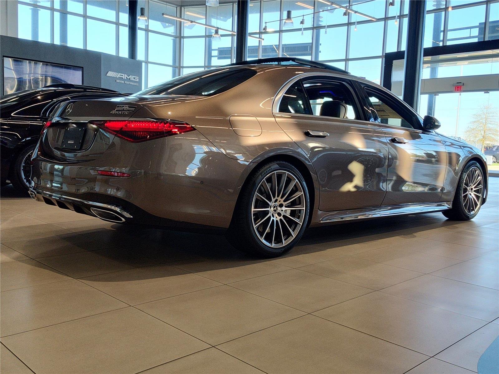 New 2026 Sonoran Brown Metallic Mercedes-Benz S 580 image 3