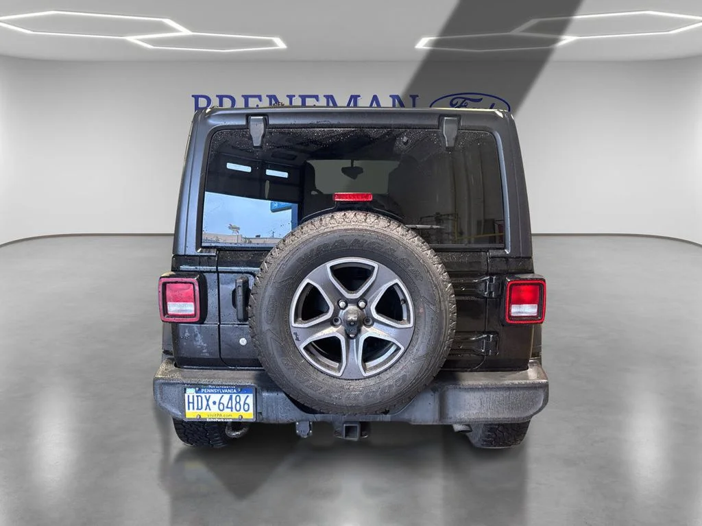 Certified Used 2018 Black Clearcoat Jeep Unlimited Sport S image 7