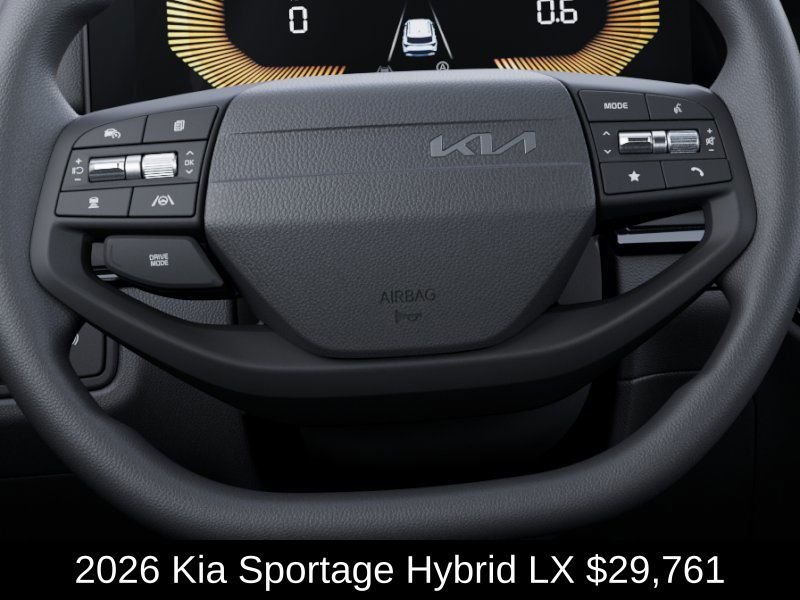 New 2026 Fusion Black Kia LX image 22