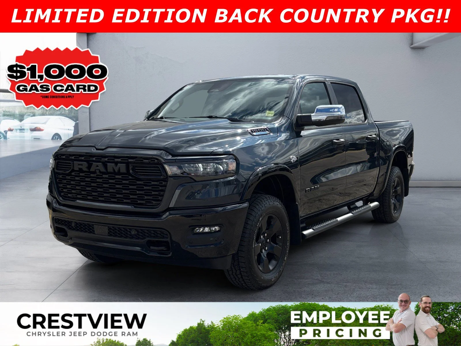New 2026 FORGED BLUE METALLIC Ram Big Horn image 1