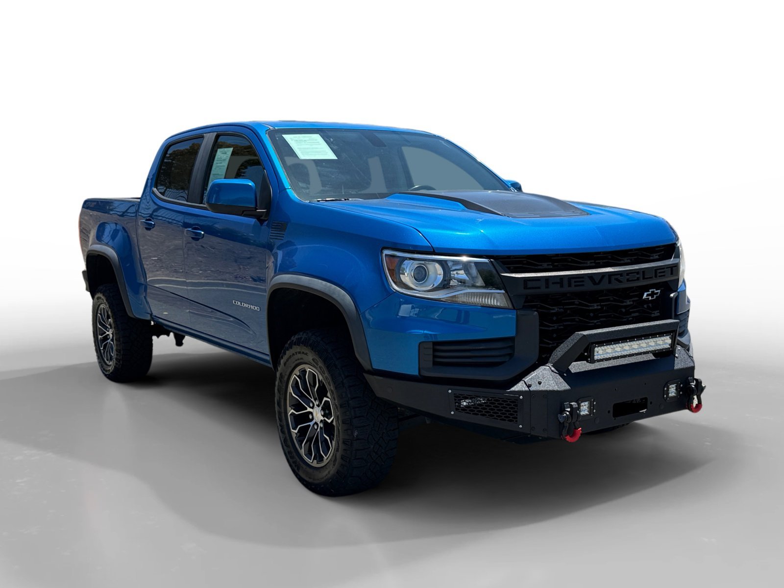 Used 2021 Bright Blue Metallic Chevrolet ZR2 image 7