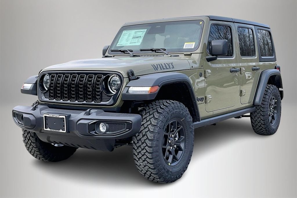 New 2026 Jeep Wrangler Willys 4D Sport Utility