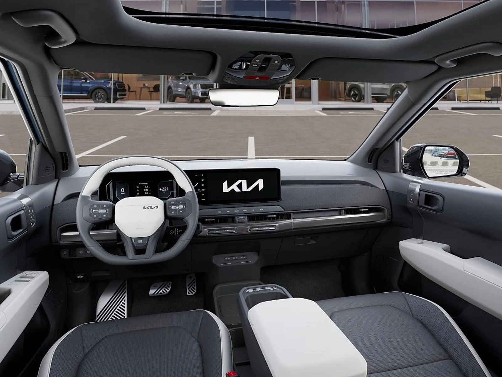 New 2027 Frost Blue / Black Roof Kia GT-Line AWD image 14