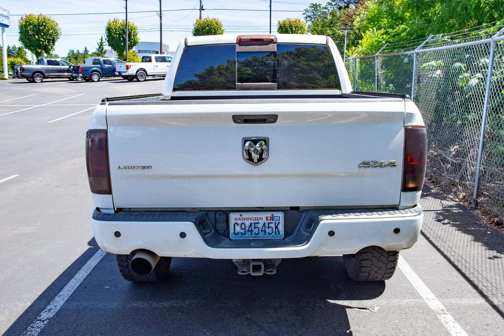 Used 2012 Bright White Clearcoat Ram Laramie Longhorn image 4