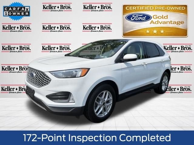Certified Used 2023 White Ford SEL image 3