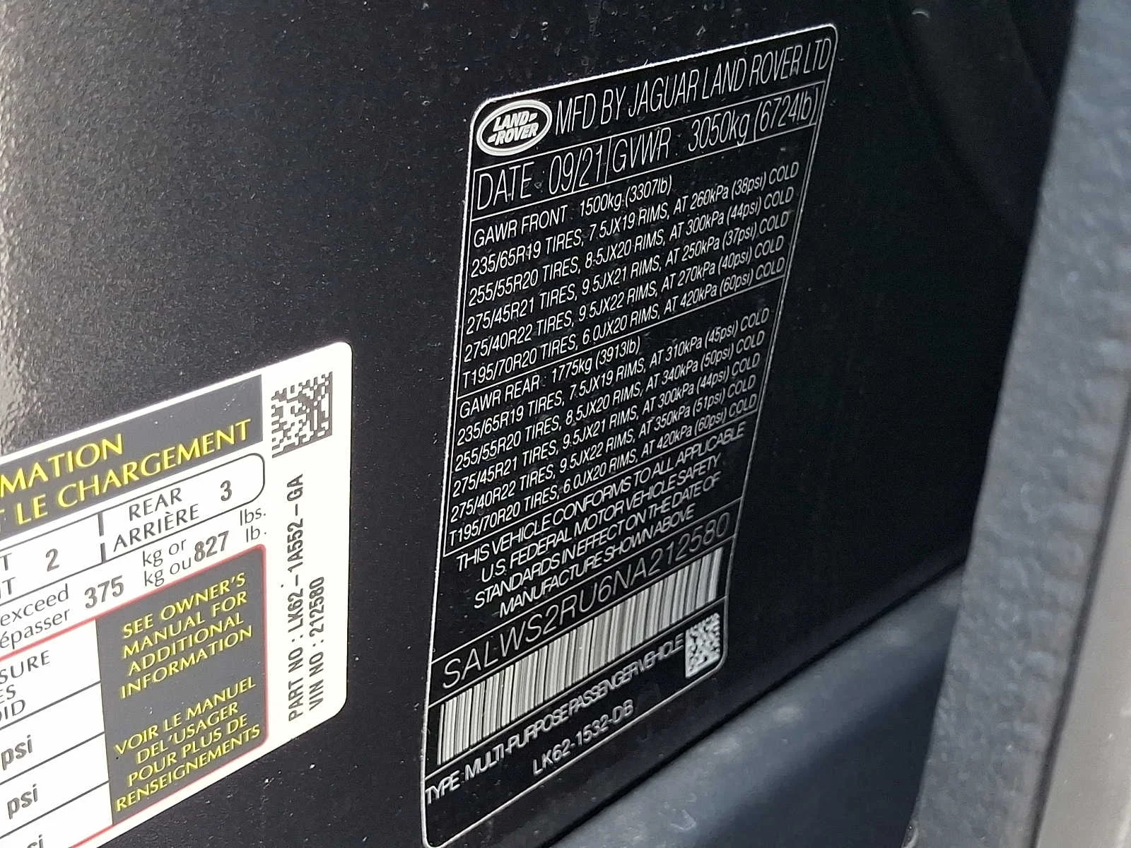 Used 2022 Gray Land Rover HST MHEV image 26