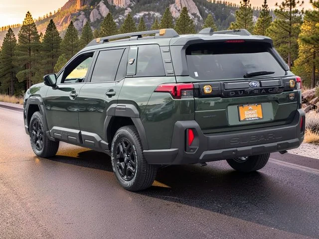 New 2026 DEEP EMERALD GREEN PEARL Subaru Wilderness image 5