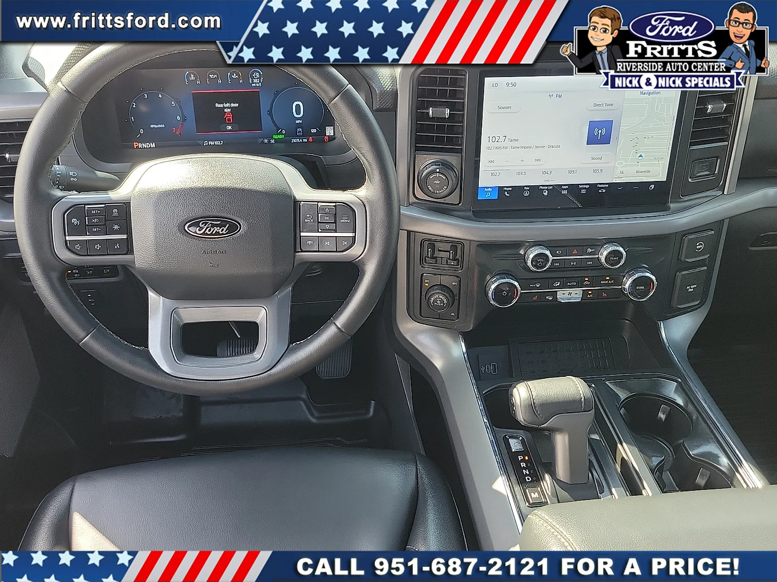 Certified Used 2025 White Metallic Ford XLT image 5