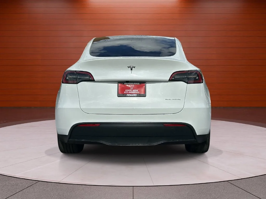 Used 2024 Pearl White Multi-Coat Tesla Long Range image 3