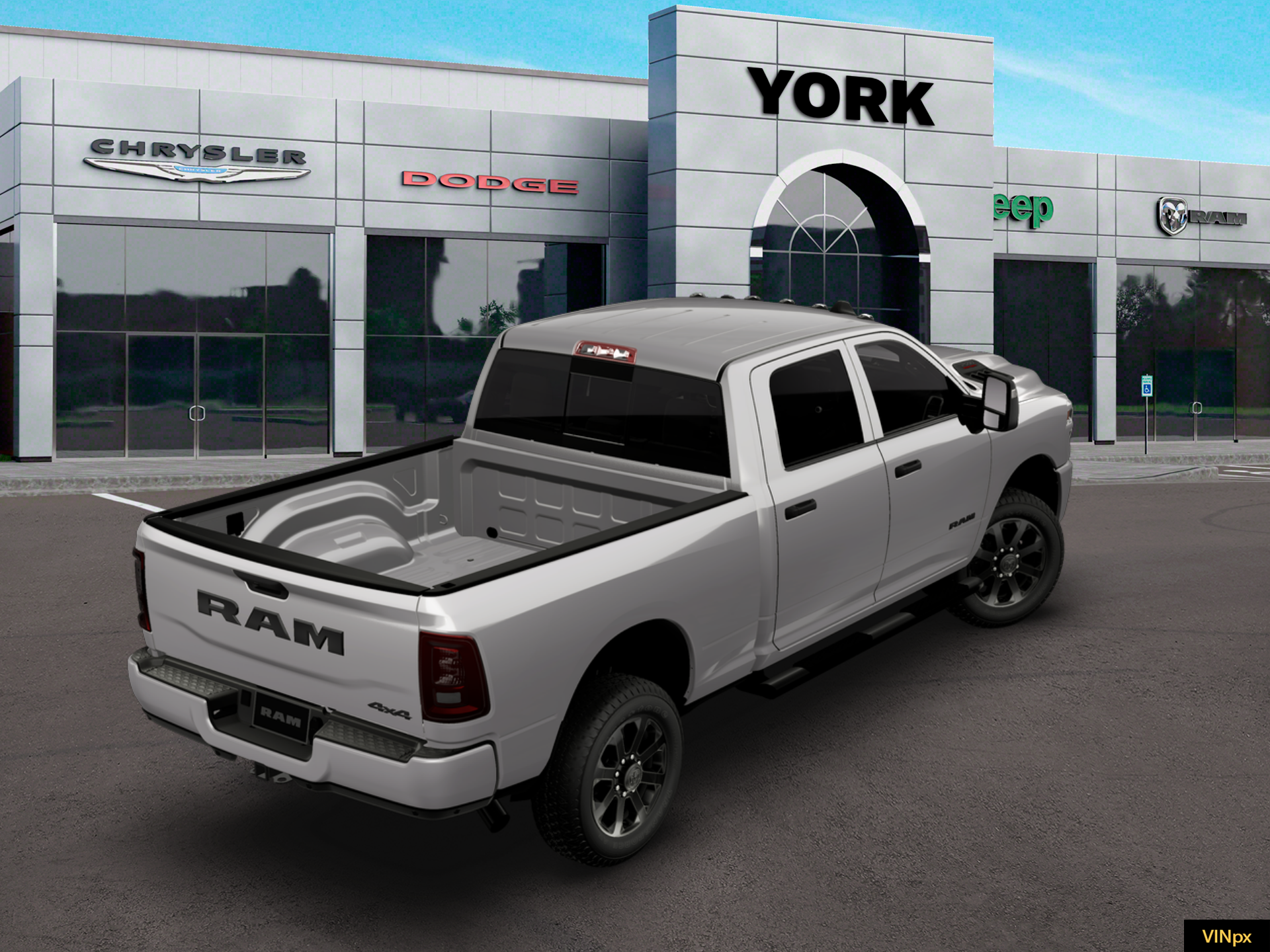 New 2026 Silver-Zynith Exterior Paint RAM Black Express image 19