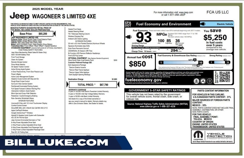 Used 2025 Silver Jeep Limited image 1