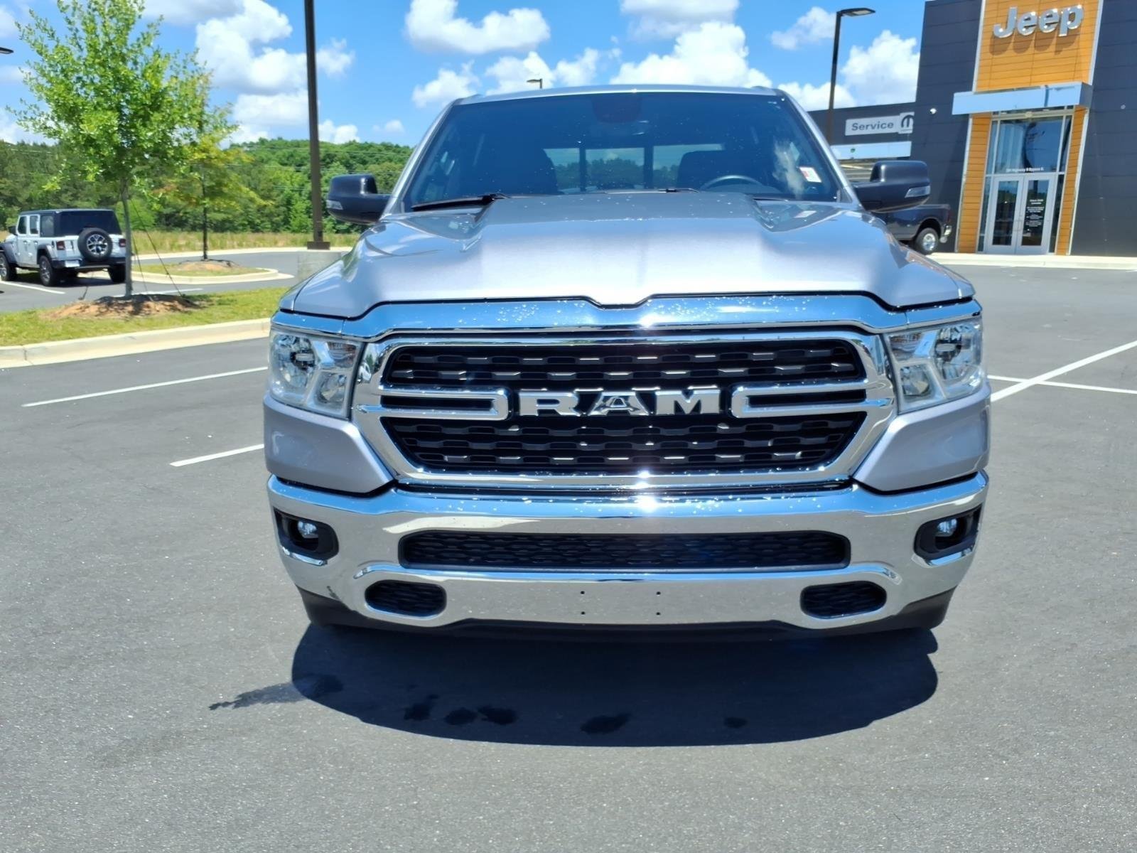 Used 2023 Billet Silver Metallic Clearcoat Ram Big Horn image 13