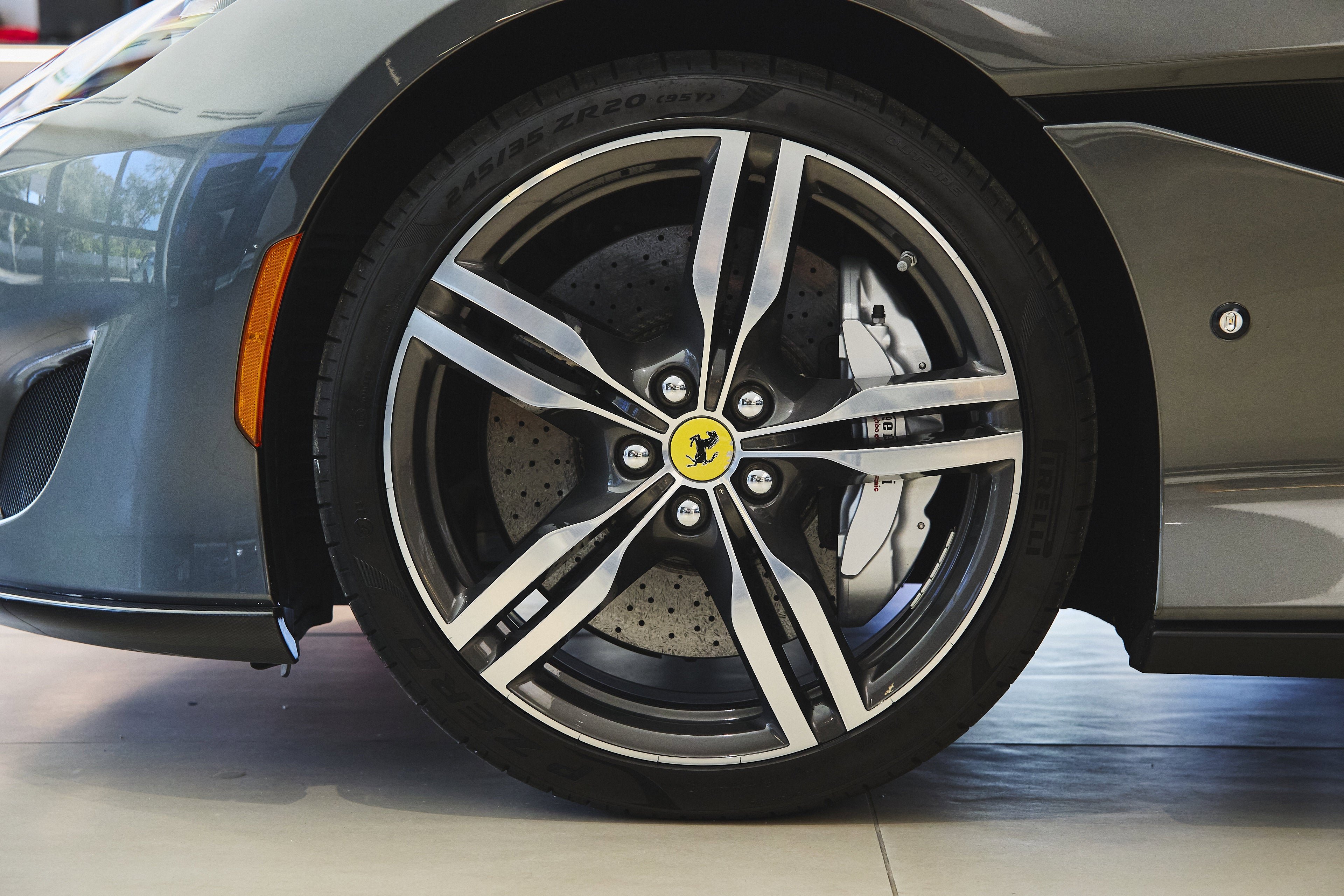 Used 2019 Grigio Silverstone Metallic Ferrari  image 53
