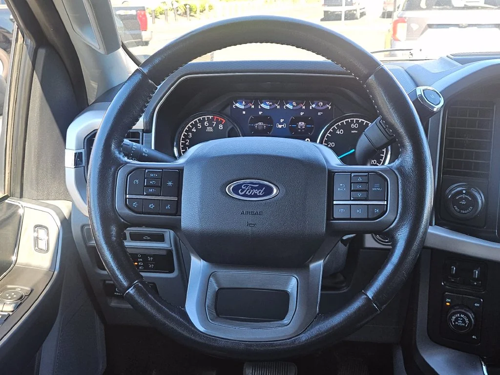 Used 2021 Iconic Silver Metallic Ford XLT image 6