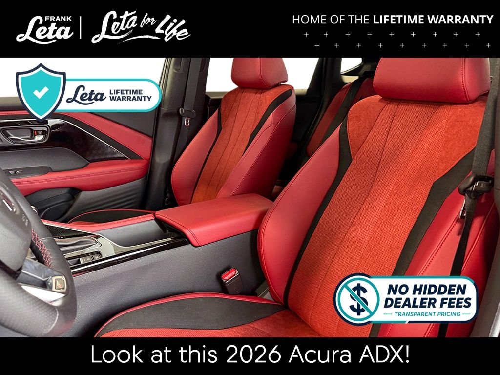 New 2026 Crystal Black Pearl Acura w/A-Spec Package image 15