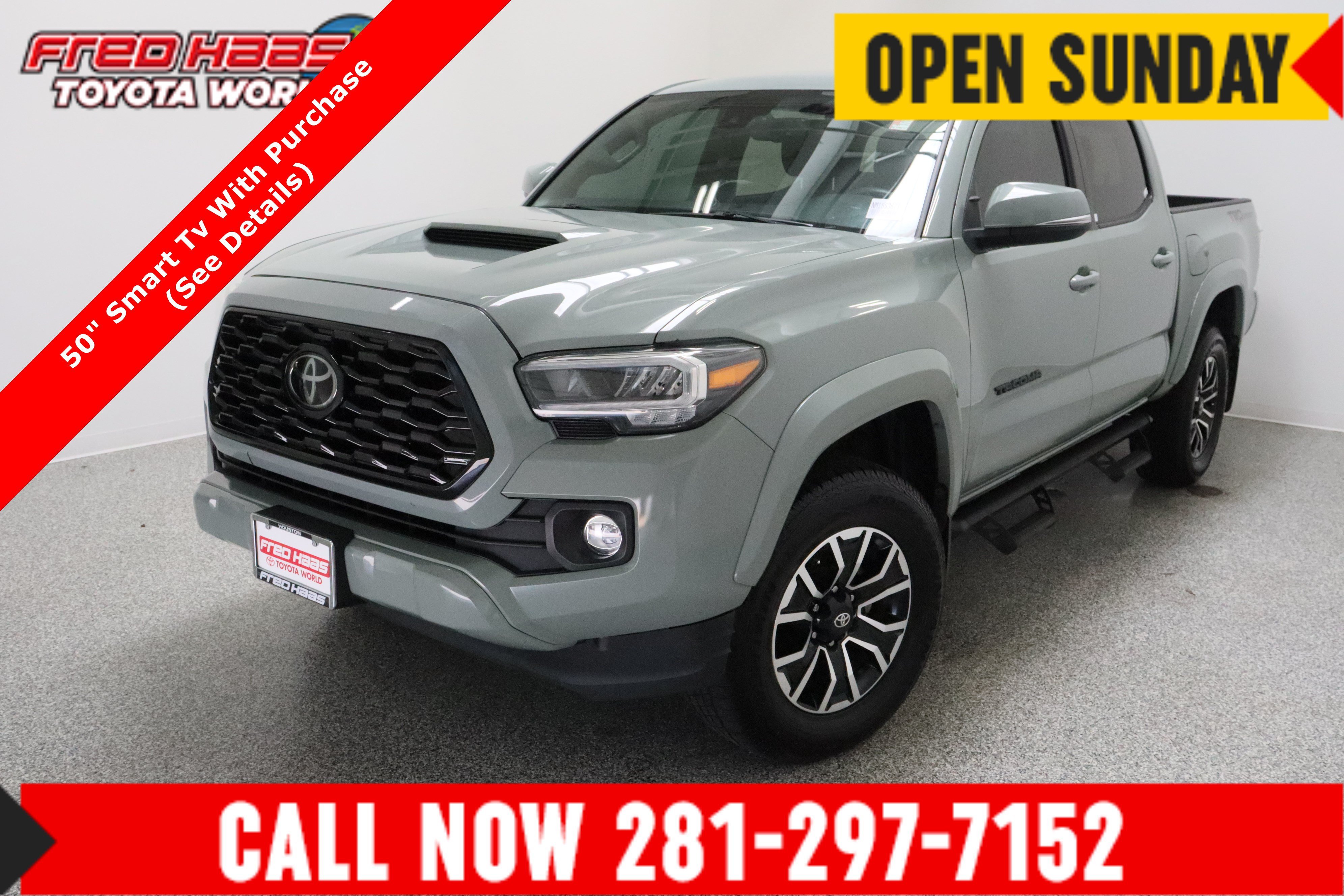 Used 2022 Lunar Rock Toyota TRD Sport 3.5L image 1