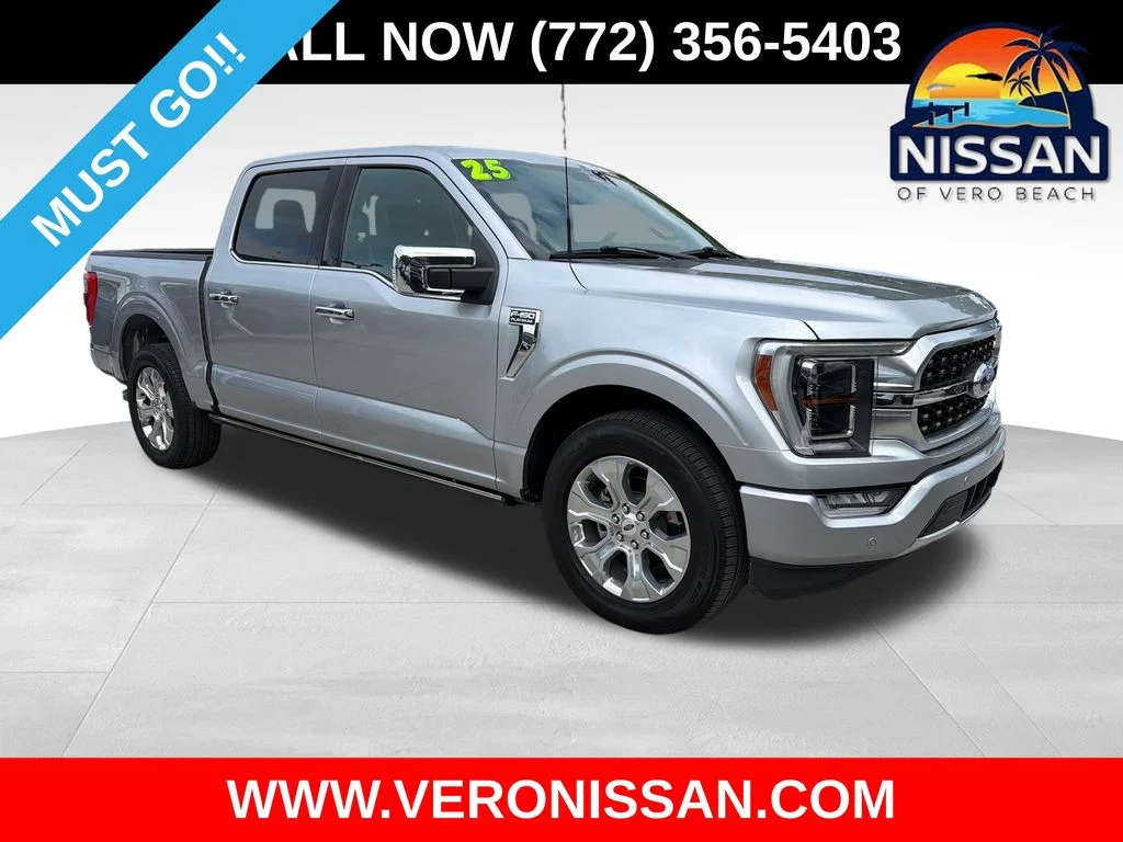 Used 2023 Silver Ford Platinum image 1