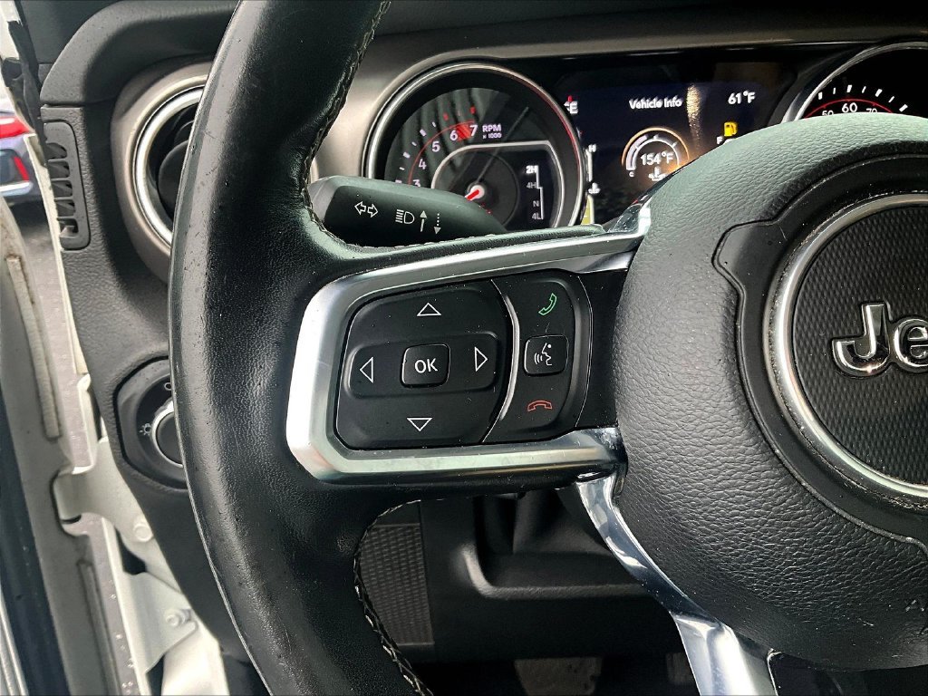 Used 2019 White Jeep Unlimited Rubicon image 12