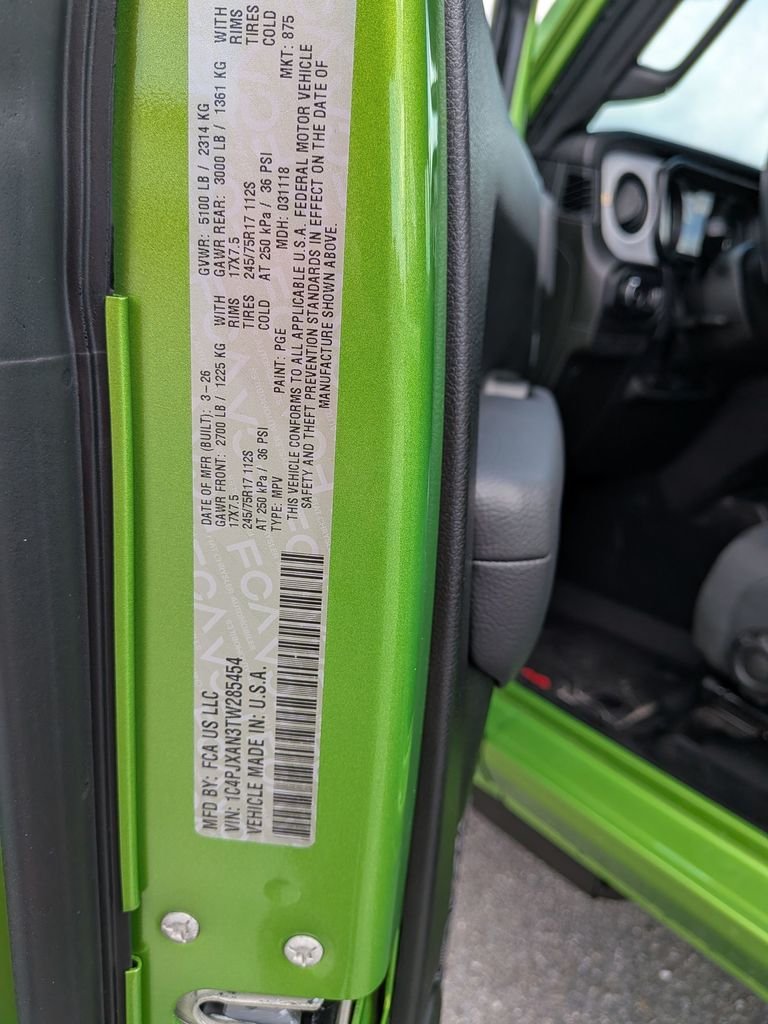 New 2026 Mojito Clear-Coat Exterior Paint Jeep Sport image 24