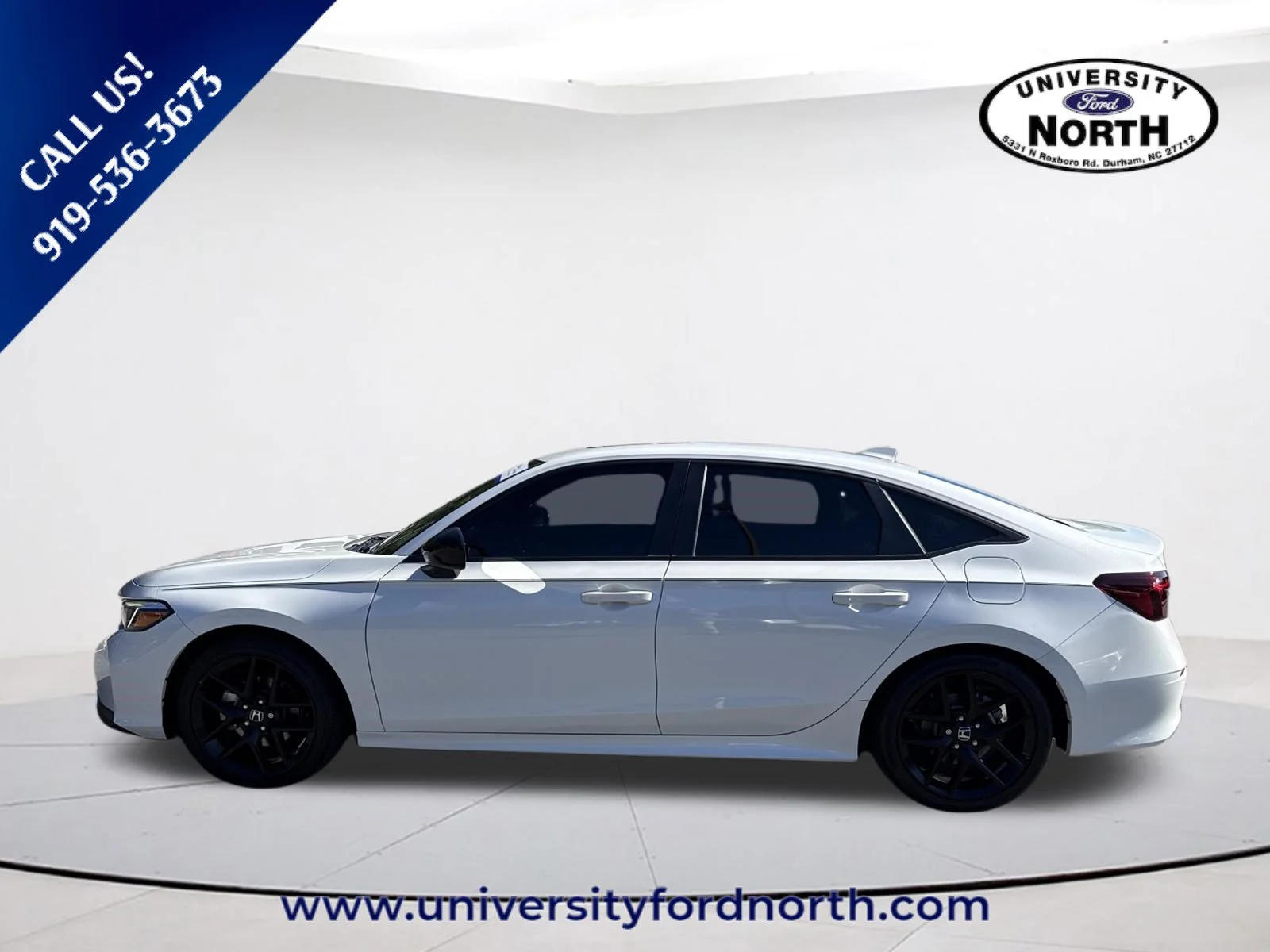Certified Used 2025 Platinum White Pearl Honda Sport image 4