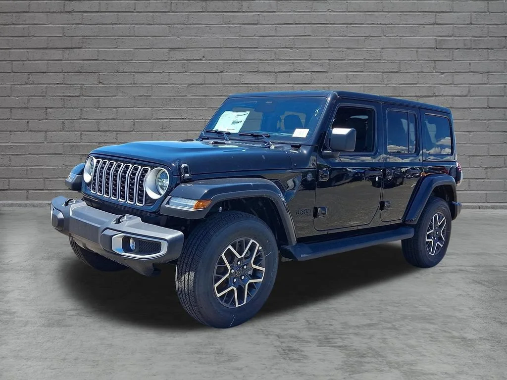 New 2026 Black Clearcoat Jeep Sahara image 4